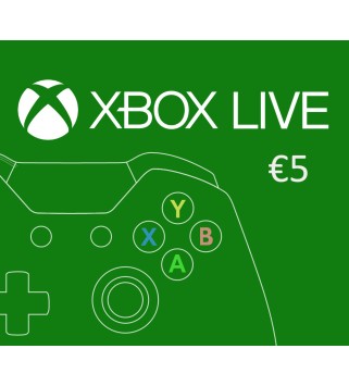 XBOX Live €5 Prepaid Card IE Xbox One Key 